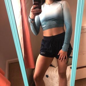 Gymshark Ombré Seamless Crop Top